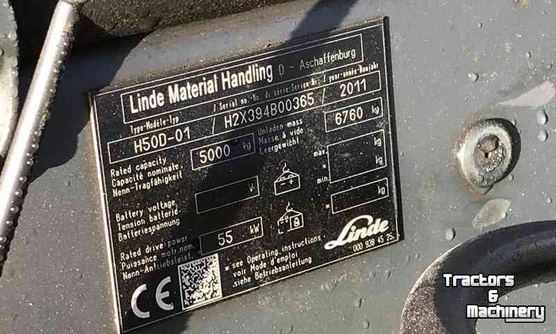 Gabelstapler Linde H50D Heftruck