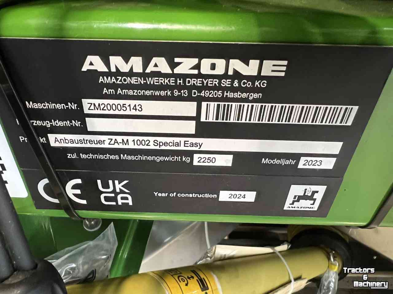 Düngerstreuer Amazone ZA-M 1002 Special Easy