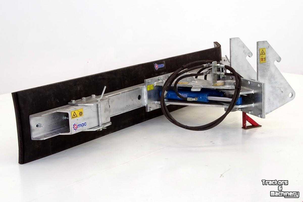 Gummi-Schieber Qmac Modulo 210 cm rubberschuif modderschuif erfschuif aanbouw Kramer
