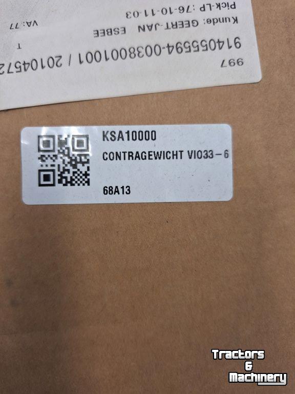 Minibagger Yanmar Weight ViO33