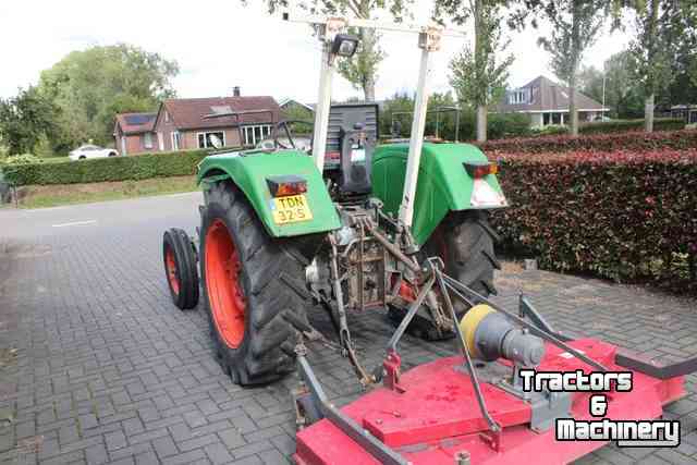 Gartentraktoren Deutz D3006 2WD Tractor + Suire 1.80 Maaier/Bloter