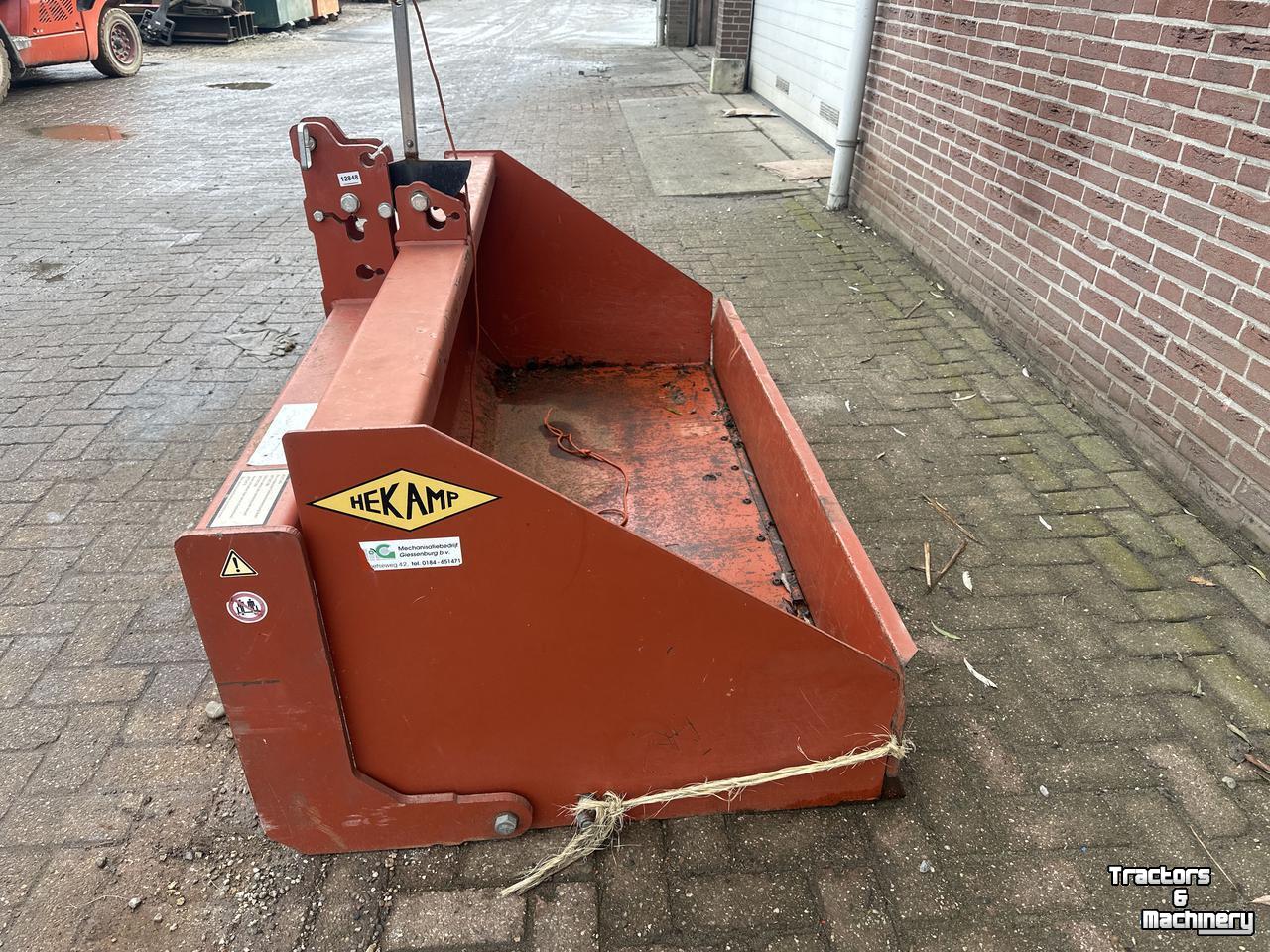 Sonstiges Anbauteile und Zubehör Hekamp Mechanische trekkerbak 1800mm