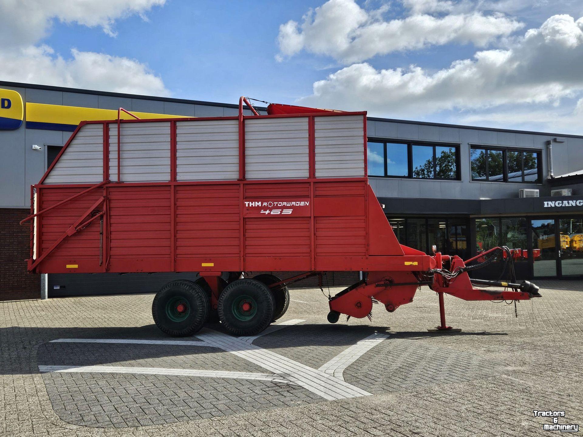 Silagewagen Kverneland TA 465 Taarup 465 met THM rotor