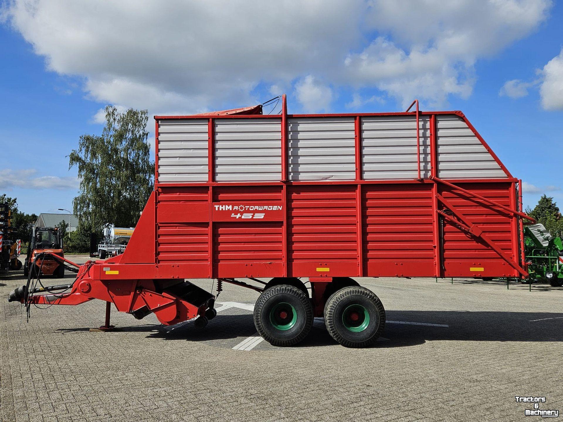 Silagewagen Kverneland TA 465 Taarup 465 met THM rotor