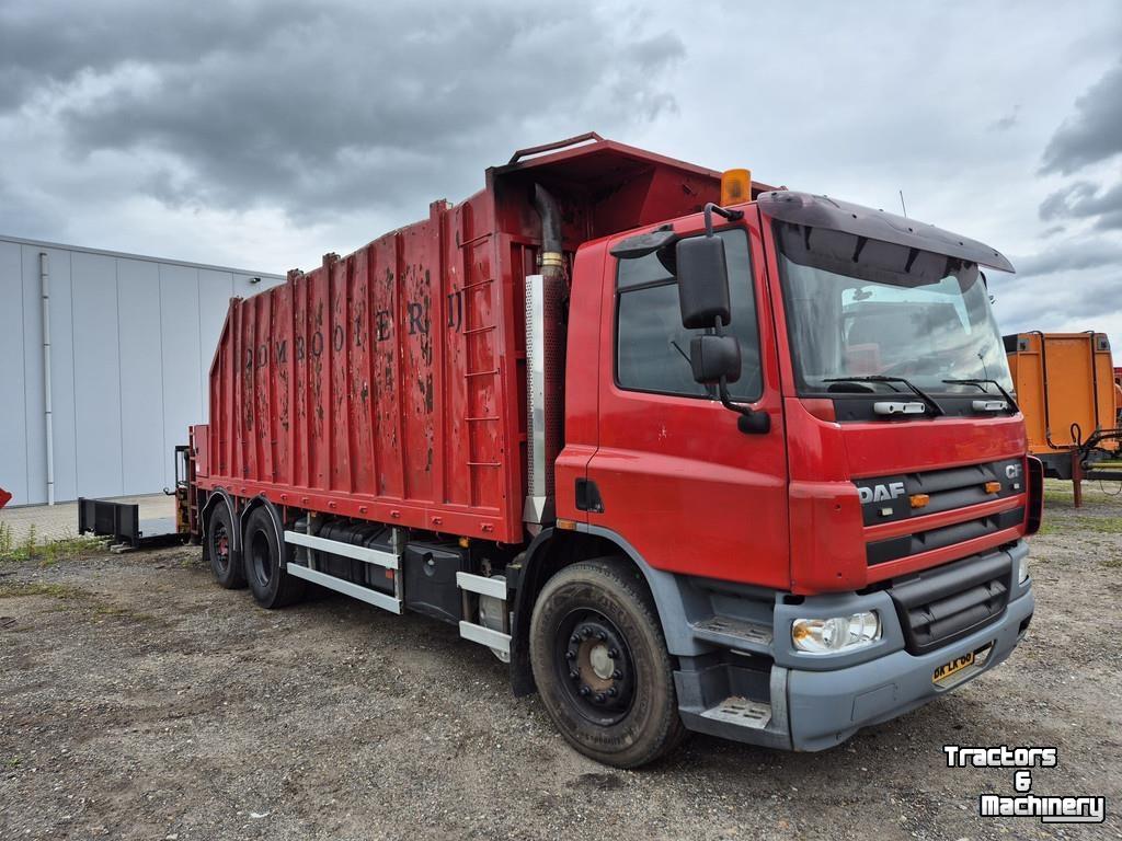 Sonstiges Forstmaschinen und Zubehör DAF CF 75 met Palfinger containerkraan