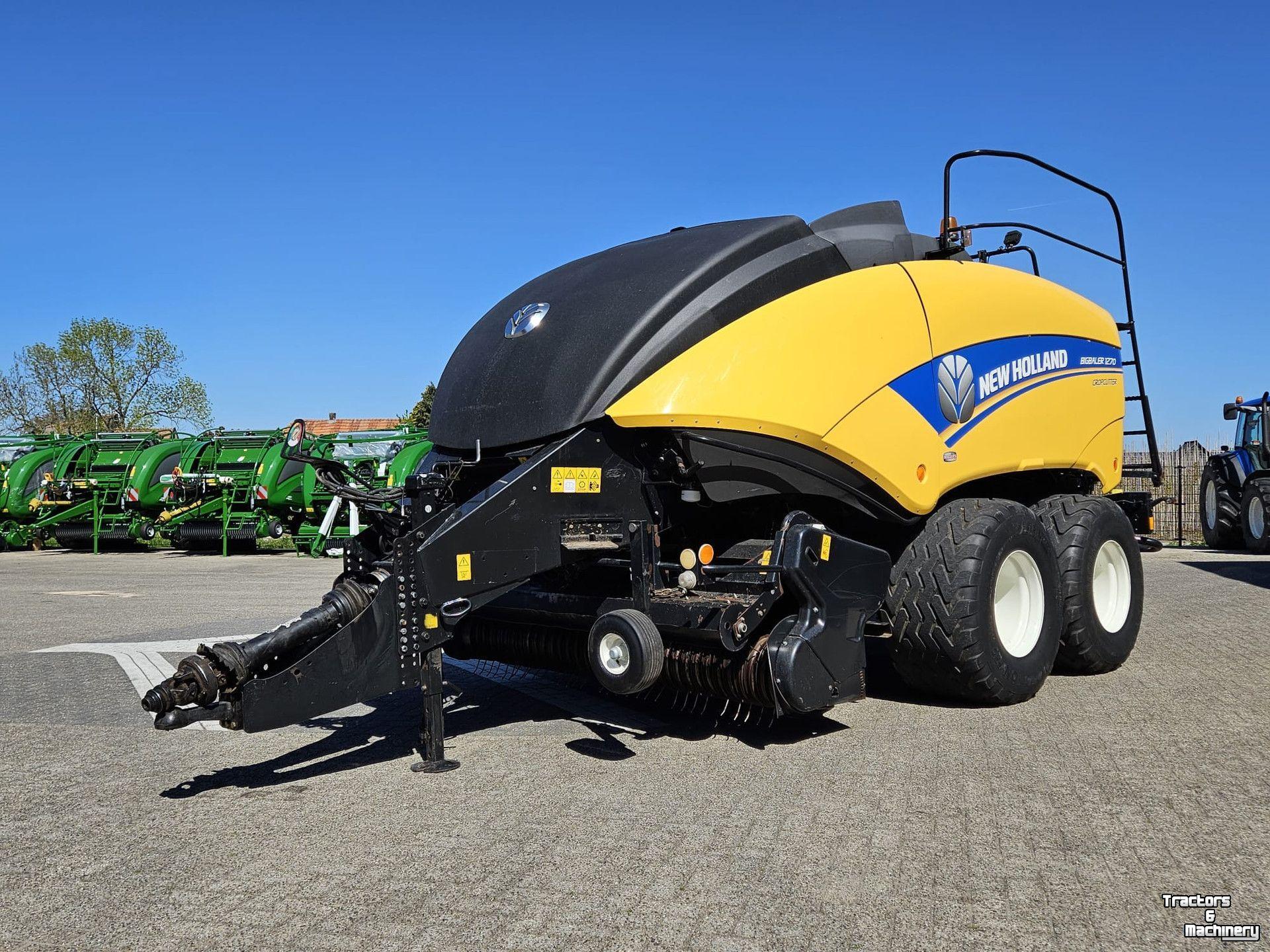 Pressen New Holland BB1270 Bigbaler 1270 CropCutter