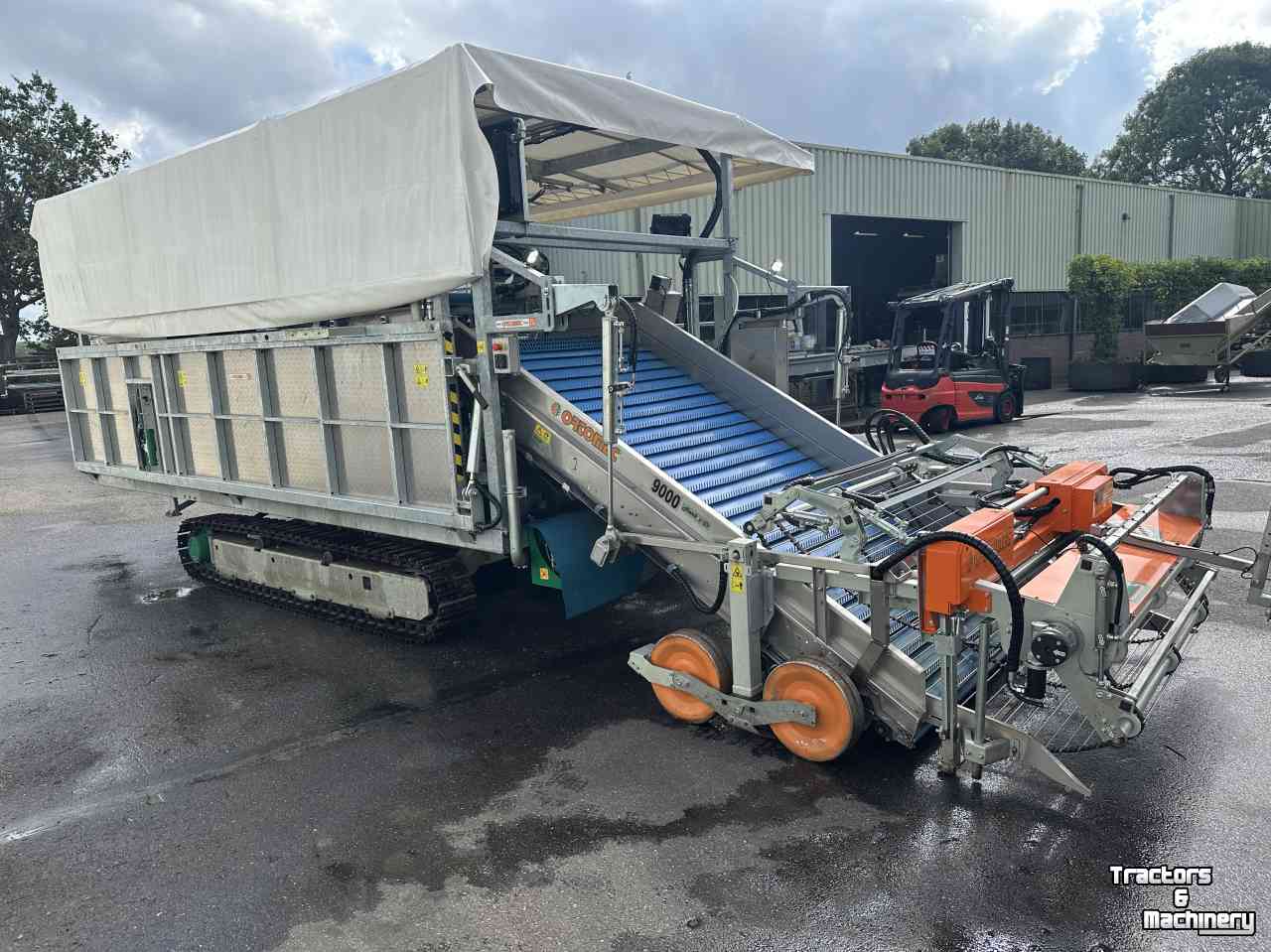 Kopfsalat Erntemaschine Ortomec Herbex 9000 sla-oogstmachine