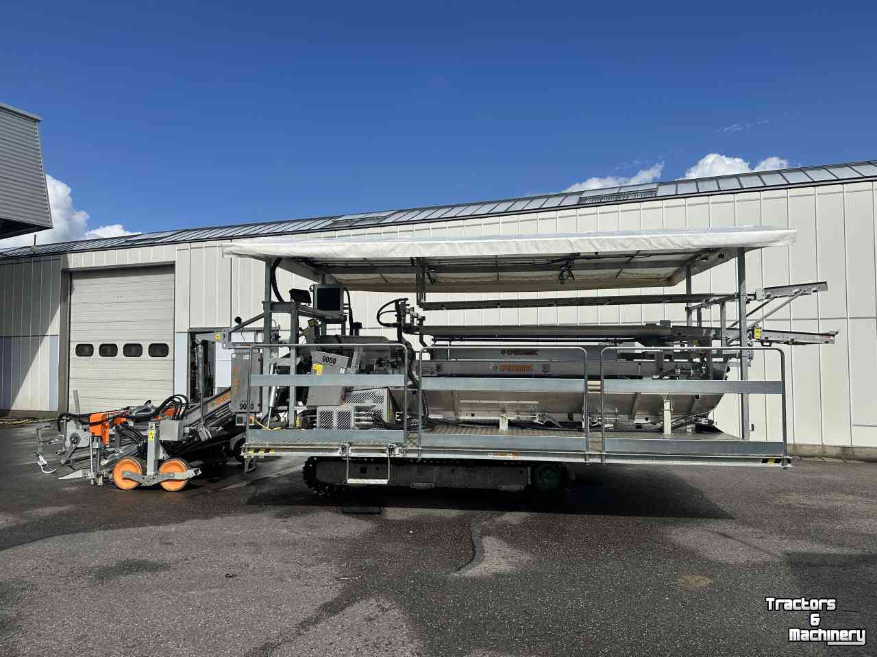 Kopfsalat Erntemaschine Ortomec Herbex 9000 sla-oogstmachine