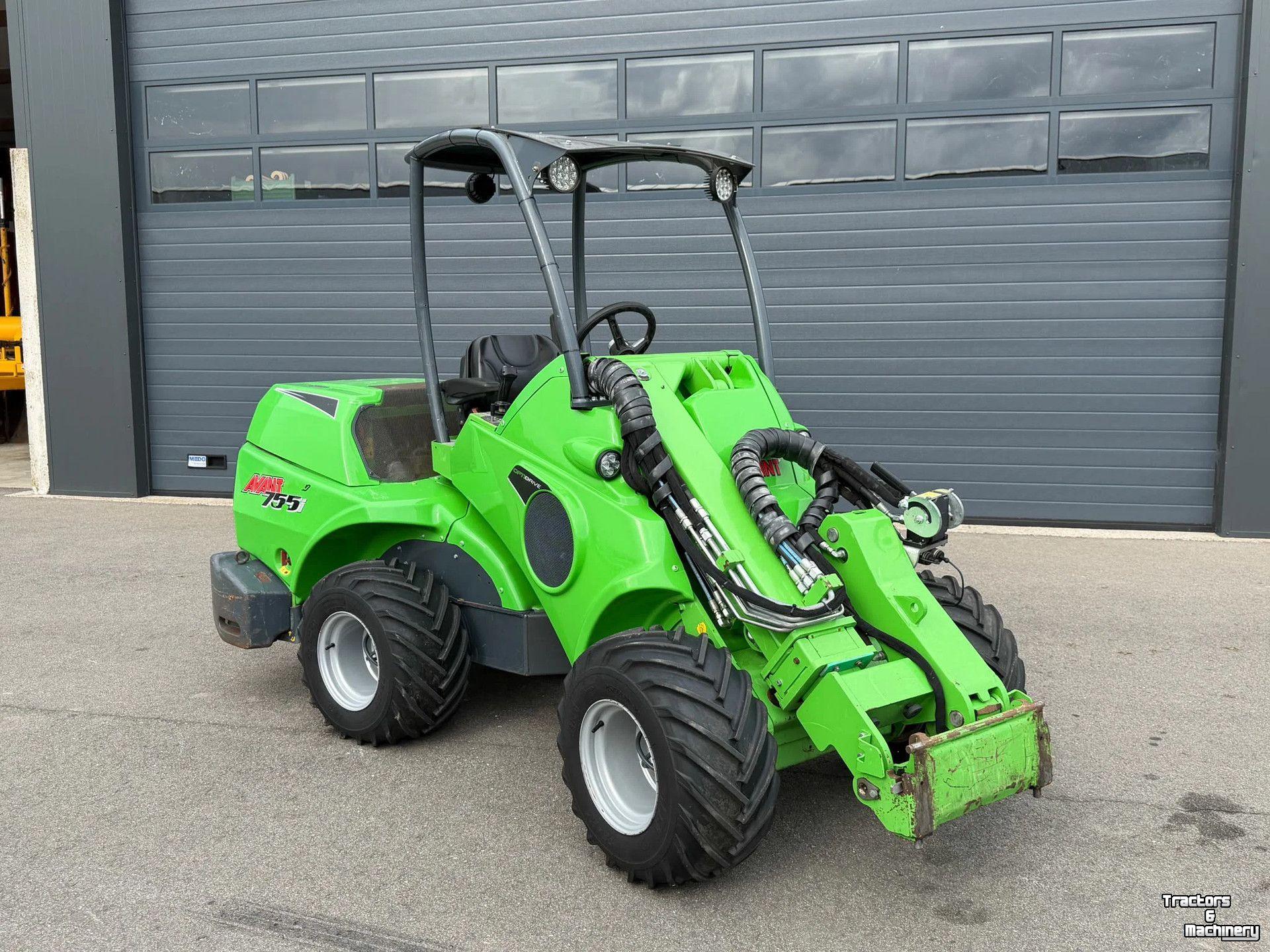Radlader Avant 755i TDL Mini-lader