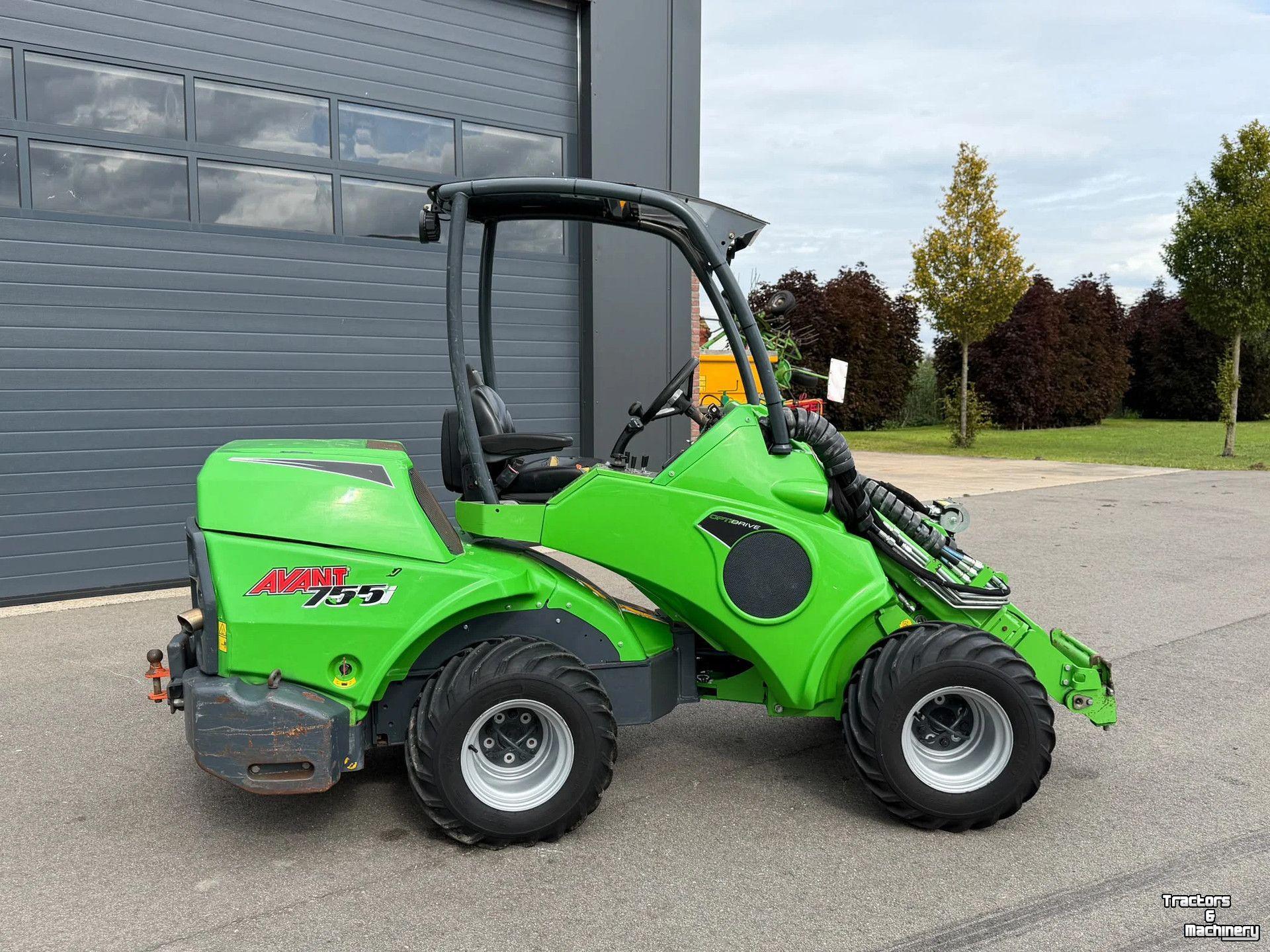 Radlader Avant 755i TDL Mini-lader