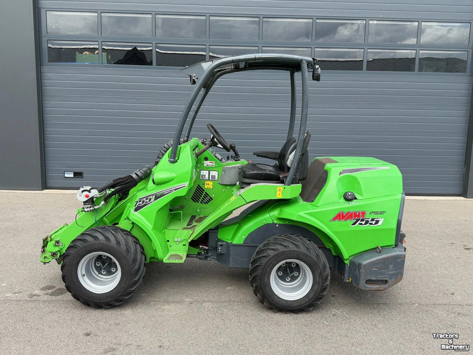 Radlader Avant 755i TDL Mini-lader