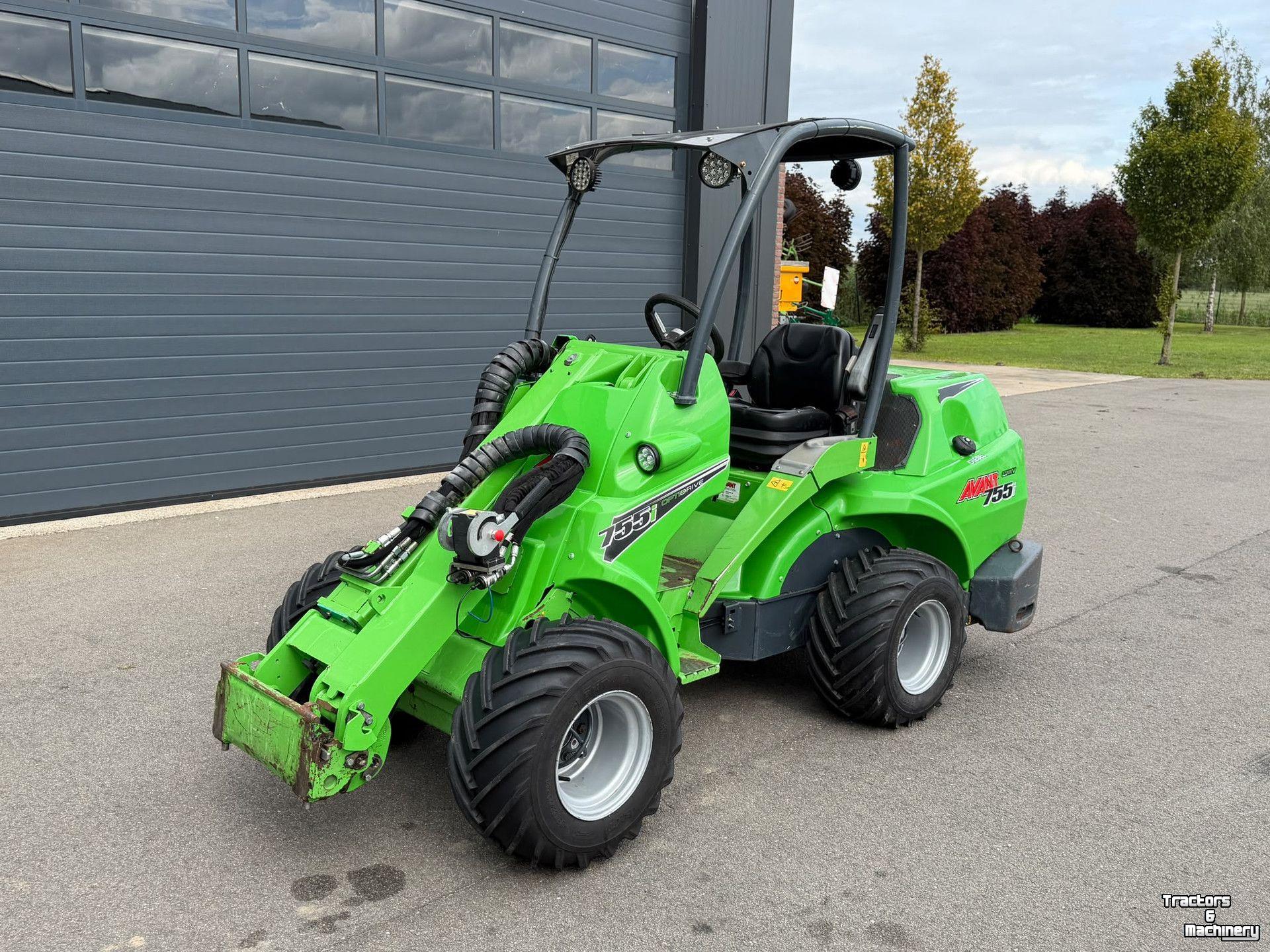 Radlader Avant 755i TDL Mini-lader