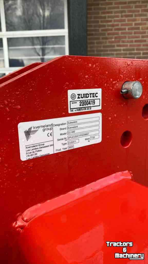 Tiefenlockerer Kverneland CLI 640