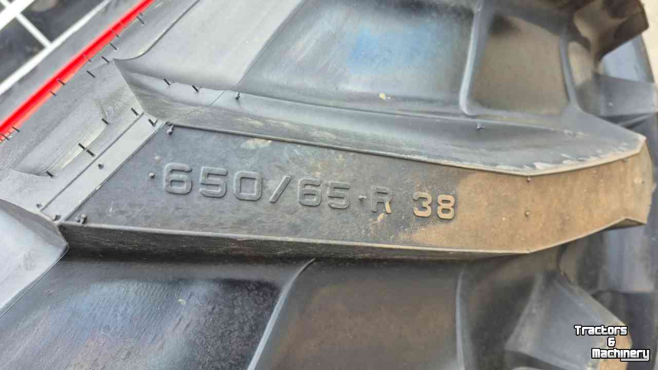 Räder, Reifen, Felgen & Distanzringe Trelleborg 540/65R28 NEW 100% + 650/65R38 NEW 100%