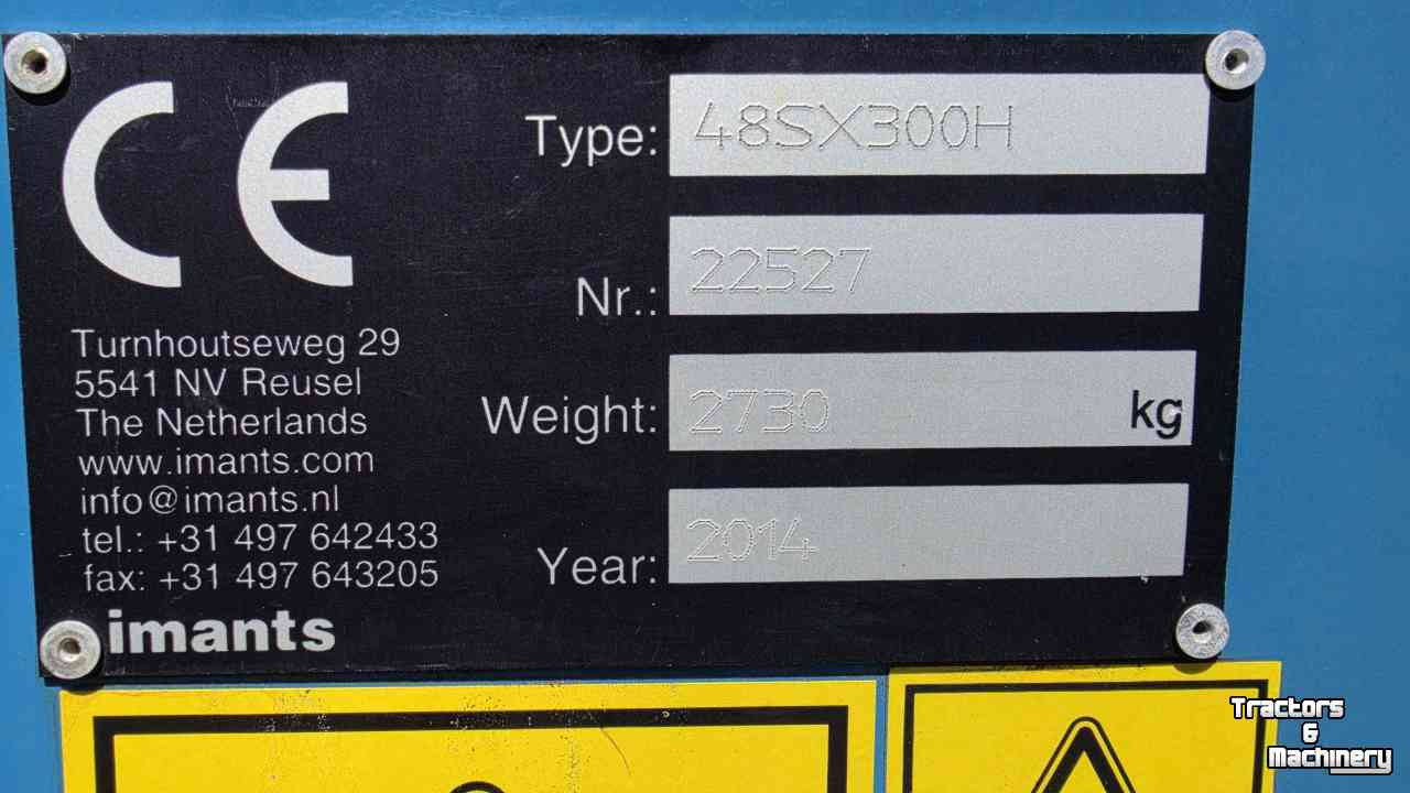 Spatenmaschine Imants 48SX300H