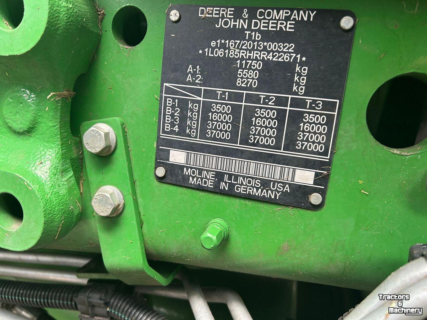 Schlepper / Traktor John Deere 6R 185