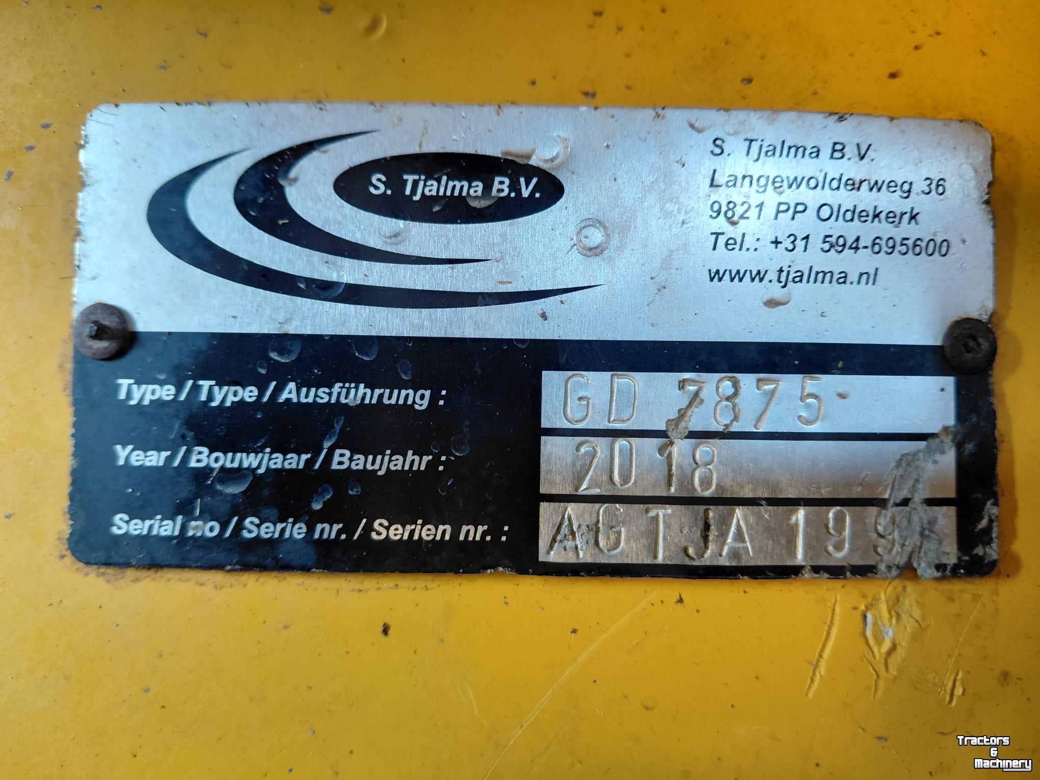 Grünlandinjektor Tjalma GD7875 Zodebemester