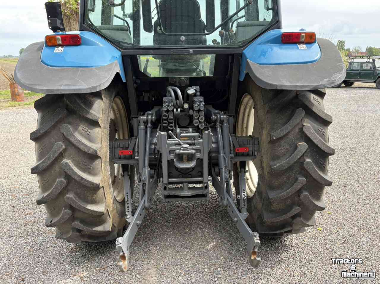 Schlepper / Traktor New Holland TS100 met kruipbak