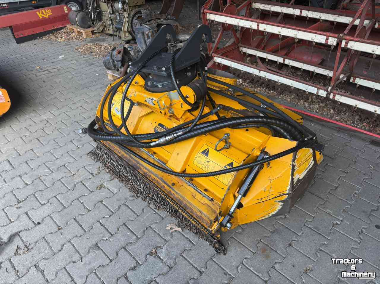 Schlegelmulchgeräte Herder KMUQ 130 vijzelbak klepelmaaier