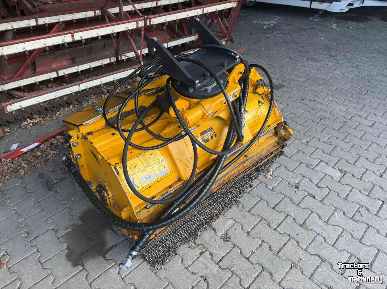 Schlegelmulchgeräte Herder KMUQ 130 vijzelbak klepelmaaier