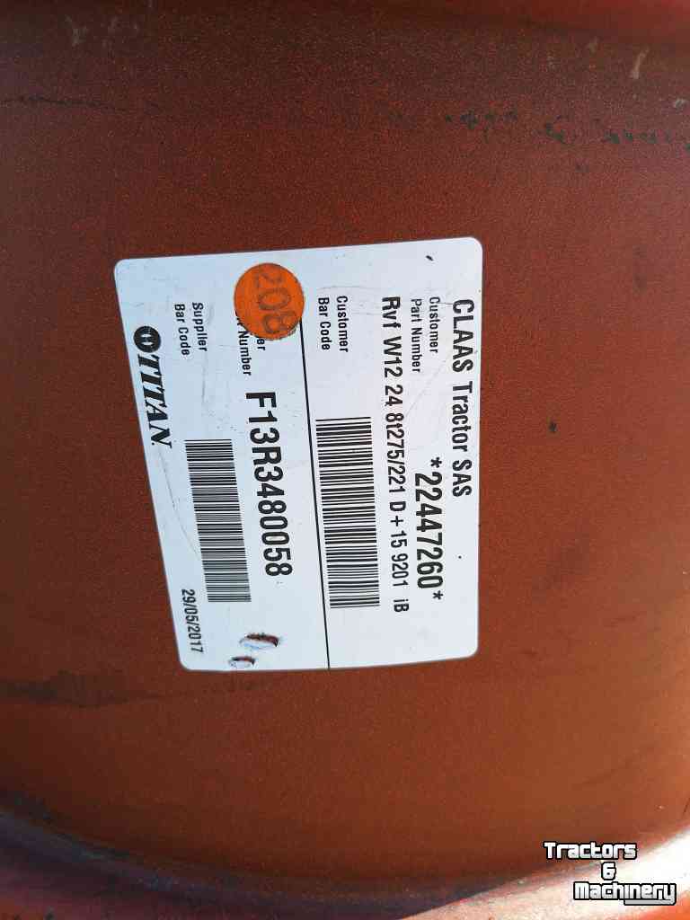 Räder, Reifen, Felgen & Distanzringe Titan W12x24 velg 12-24