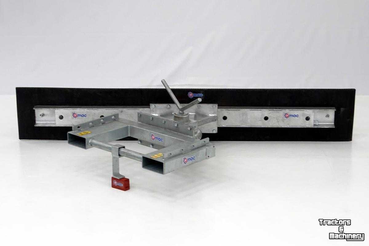 Sonstige Transport- und Industriemaschinen und Zubehör Qmac Modulo Gummischieber 2100mm 210cm Anbau Palettengabel