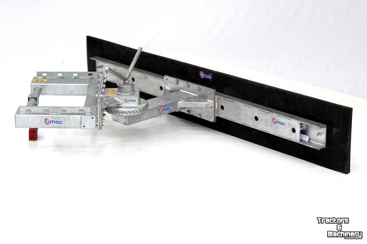 Sonstige Transport- und Industriemaschinen und Zubehör Qmac Modulo Gummischieber 2100mm 210cm Anbau Palettengabel
