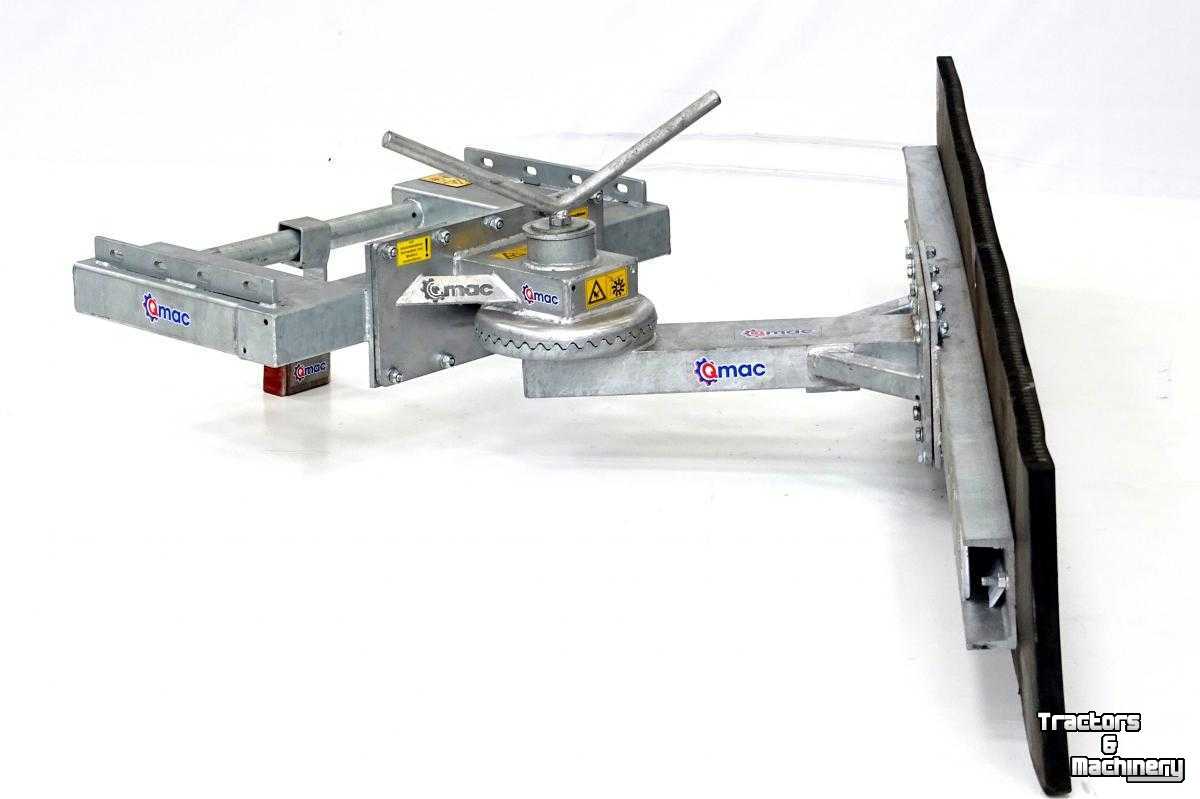 Sonstige Transport- und Industriemaschinen und Zubehör Qmac Modulo Gummischieber 2100mm 210cm Anbau Palettengabel
