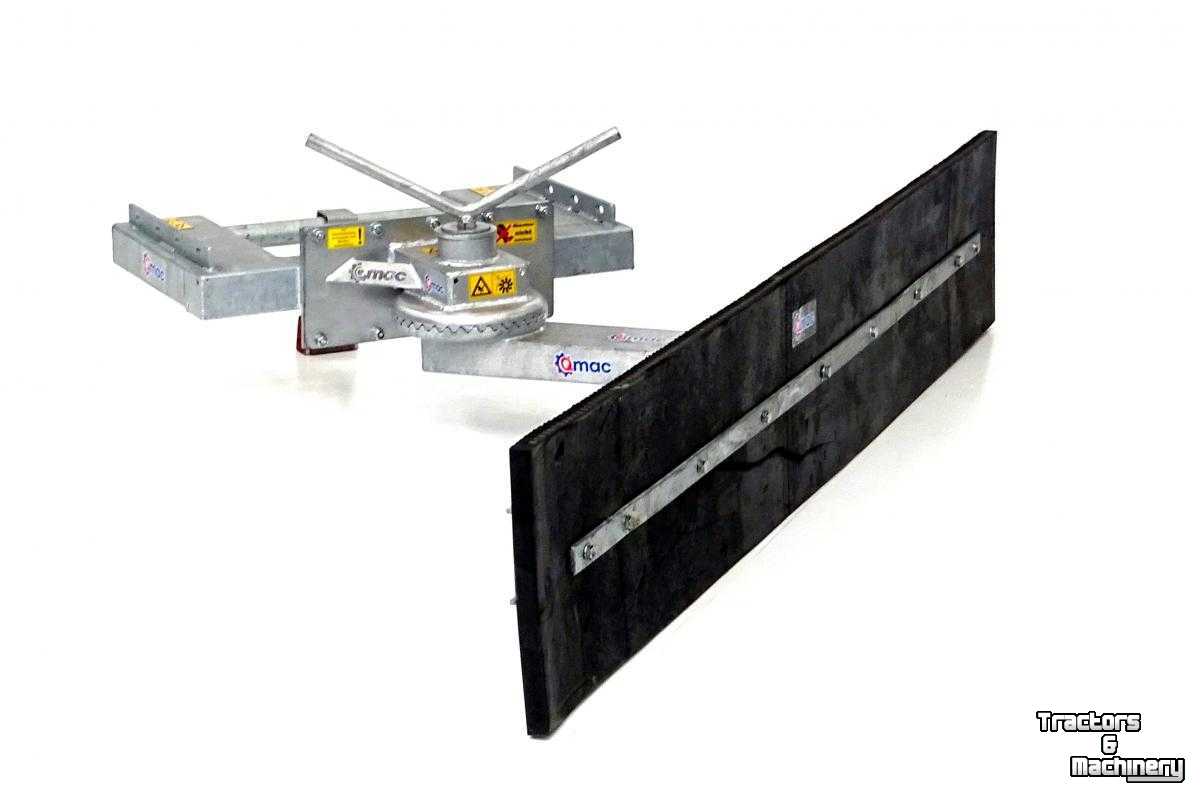 Sonstige Transport- und Industriemaschinen und Zubehör Qmac Modulo Gummischieber 2100mm 210cm Anbau Palettengabel