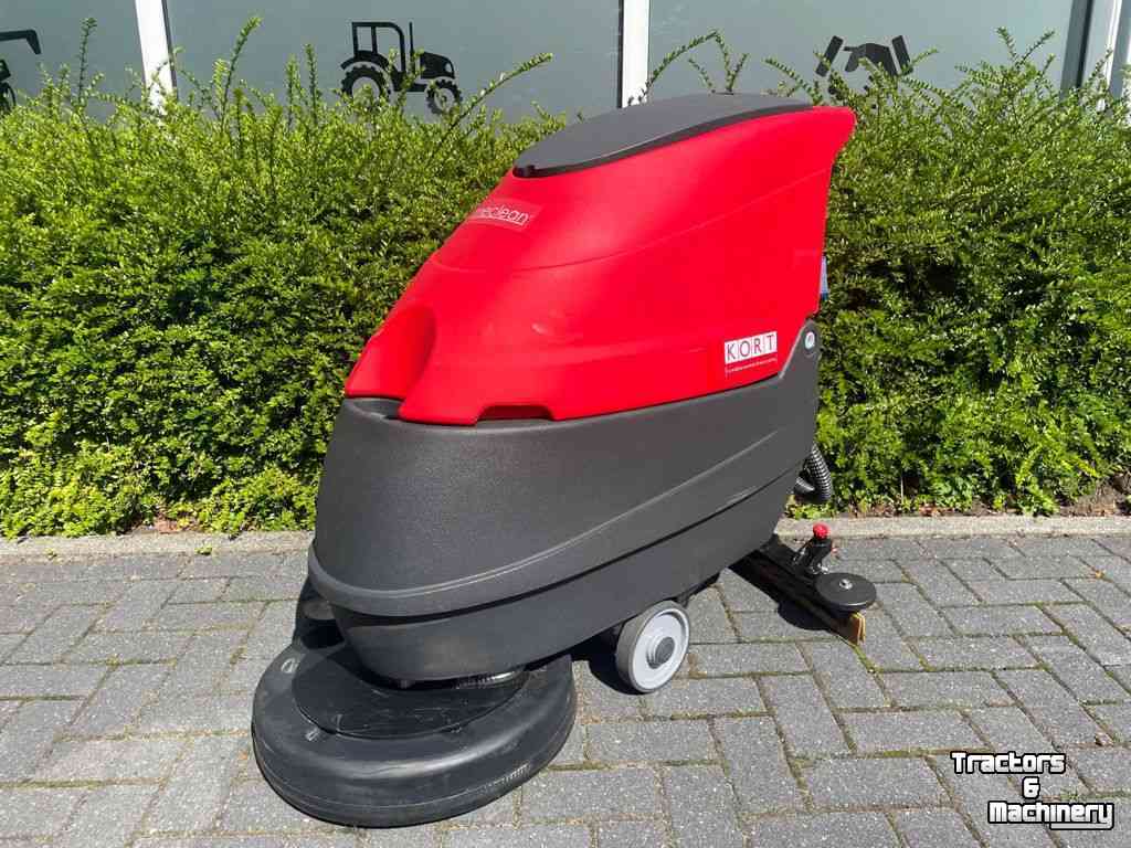 Kehr- und Kehrsaugmaschinen Meclean Powerscrub Schrob/Zuigmachine