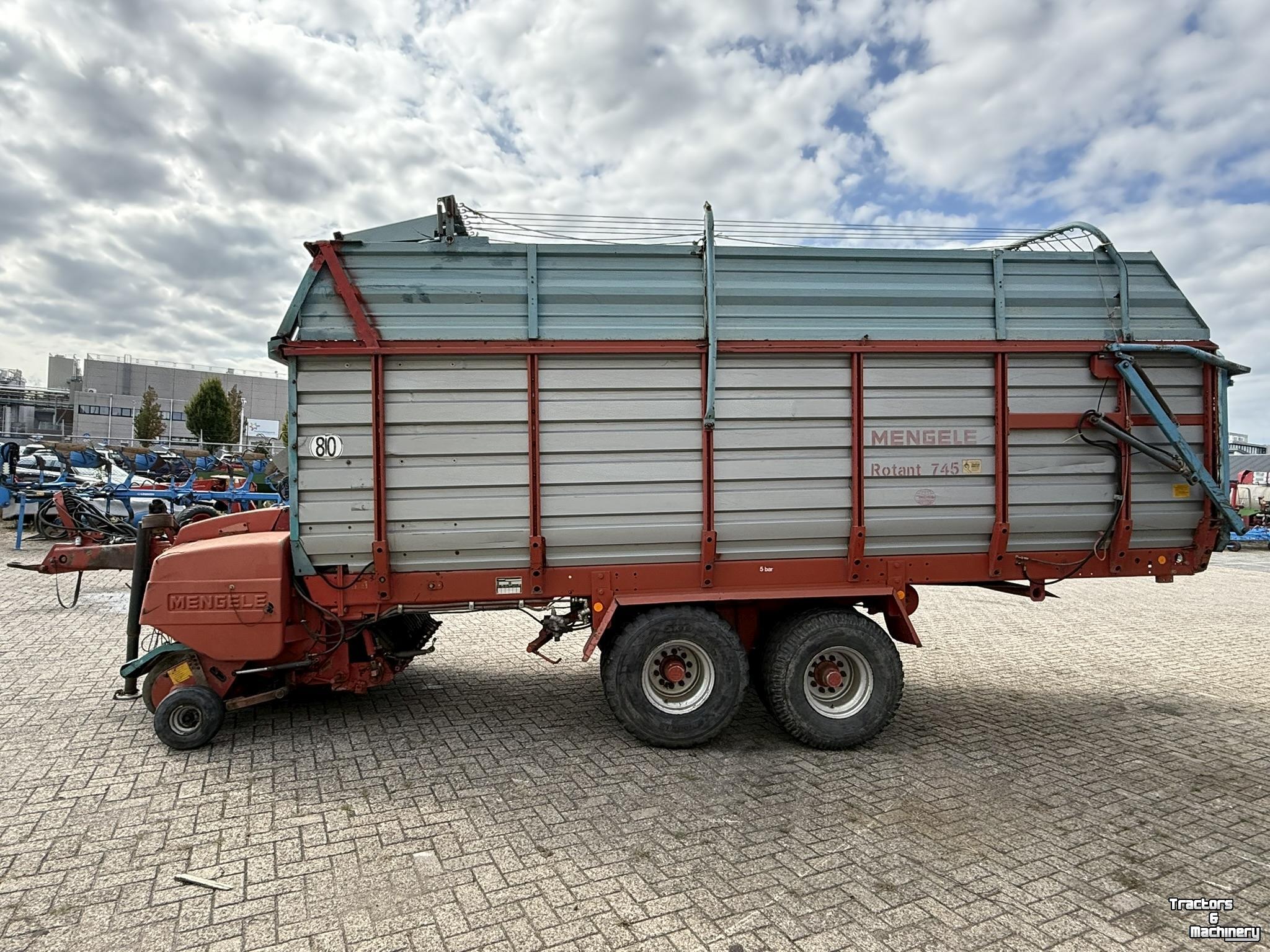 Lade- und Dosierwagen Mengele Rotant 745 bj1997