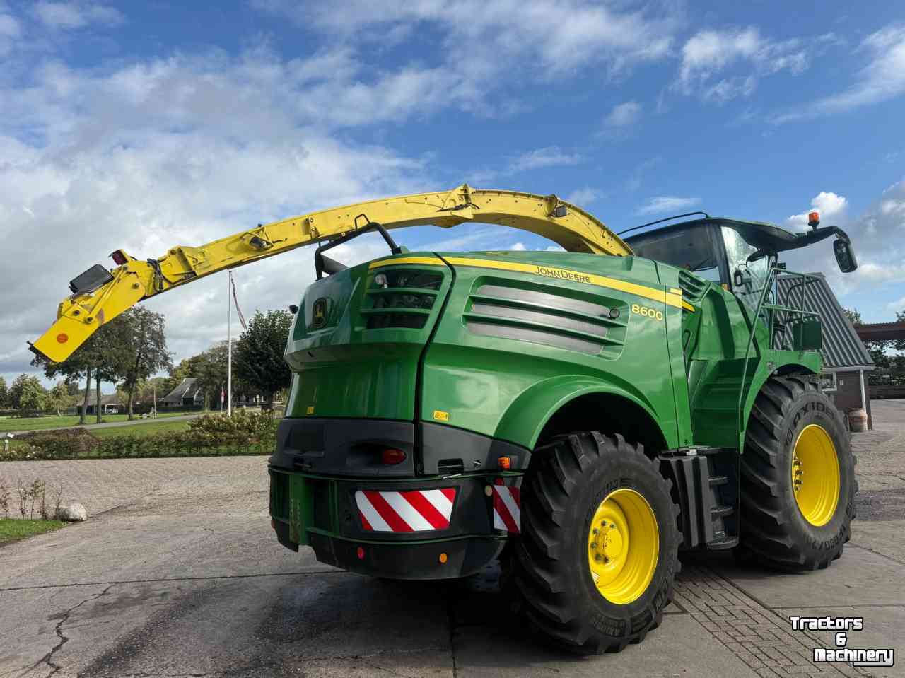 Feldhäcksler John Deere 8600 40 KM Korrelkneuzer Airco 4 WD Harvester Claas