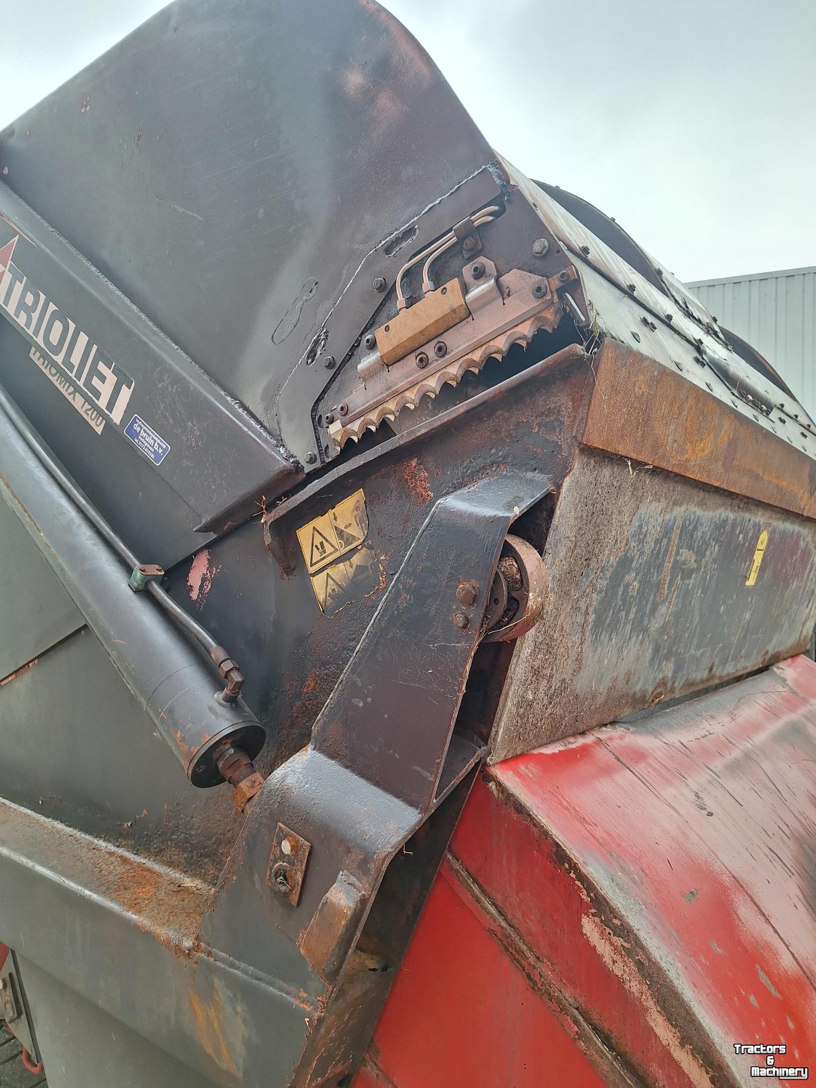 Futtermischwagen Trioliet TRIOLIET Triomix S!-1200 voermengwagen