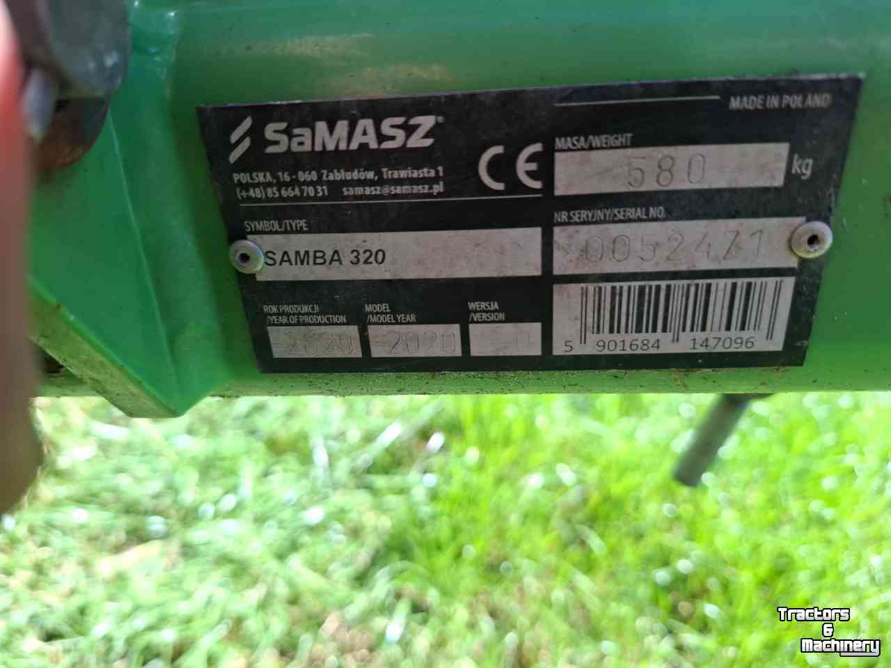 Mähwerk Samasz SAMBA 320 en TORO 302