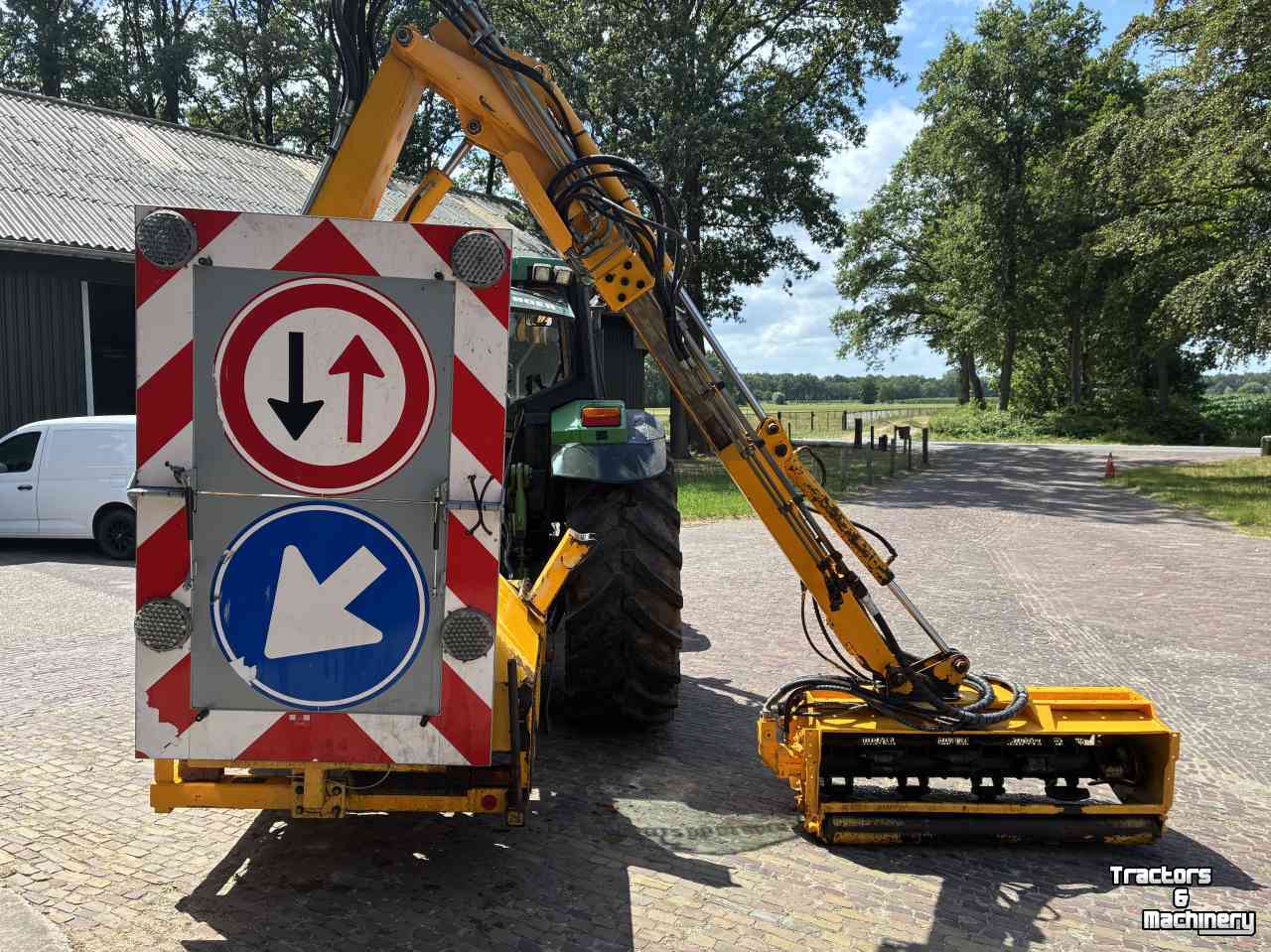 Mähausleger Herder Rapier KH maaiarm met klepelmaaier