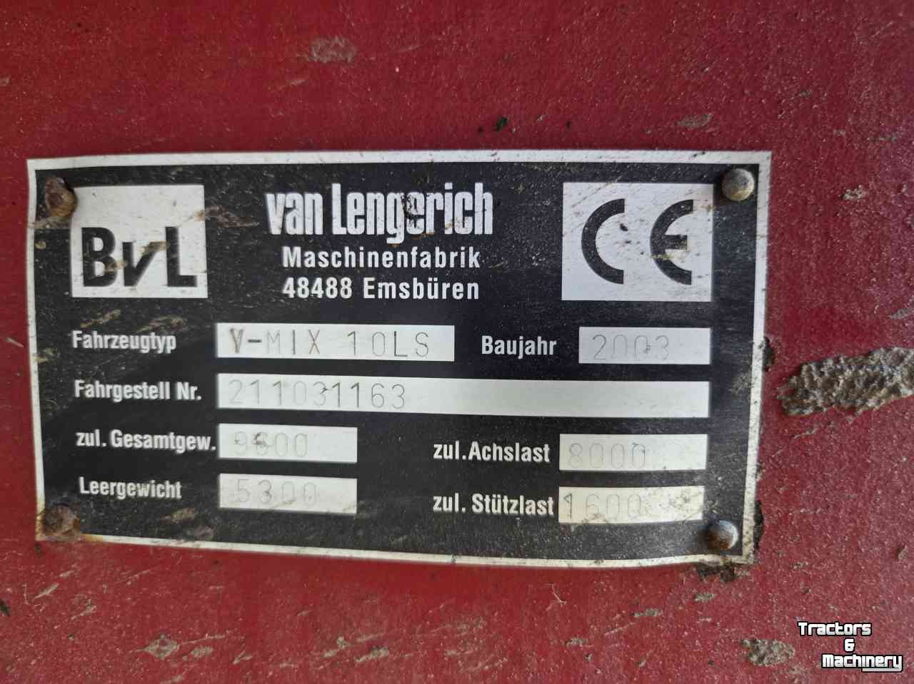 Futtermischwagen BVL V-MIX 10LS