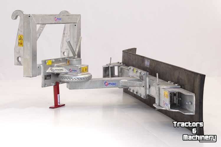 Gummi-Schieber Qmac Rubber feed scraper 2.10 mtr Hookup Weidemann