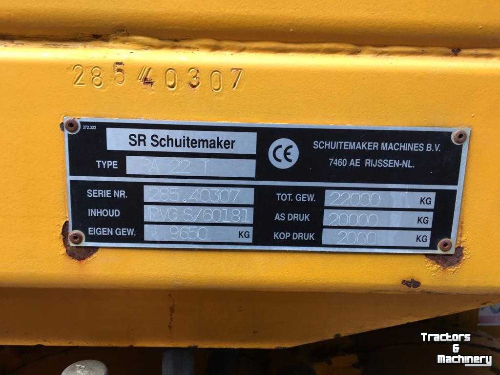 Lade- und Dosierwagen Schuitemaker Rapide 2085