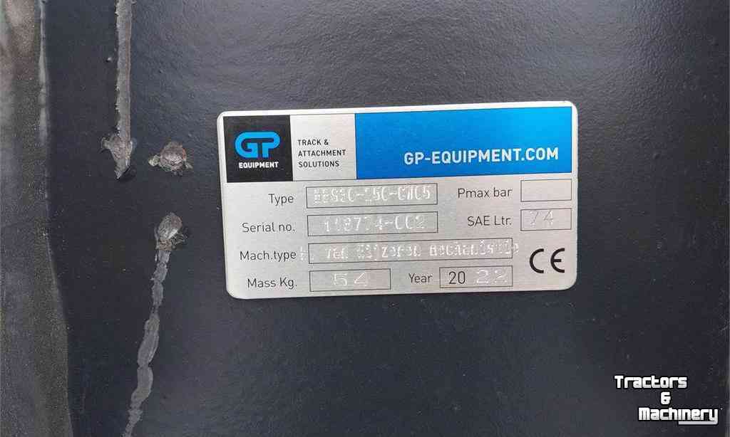 Baggerlöffels GP GP Equipment compleet bakkenset CW05 JCB 35Z