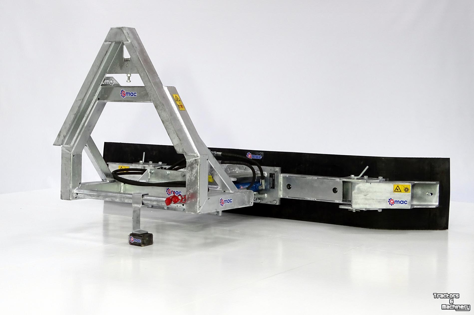 Gummi-Schieber Qmac Rubberschuif met hydraulische schuinverstelling