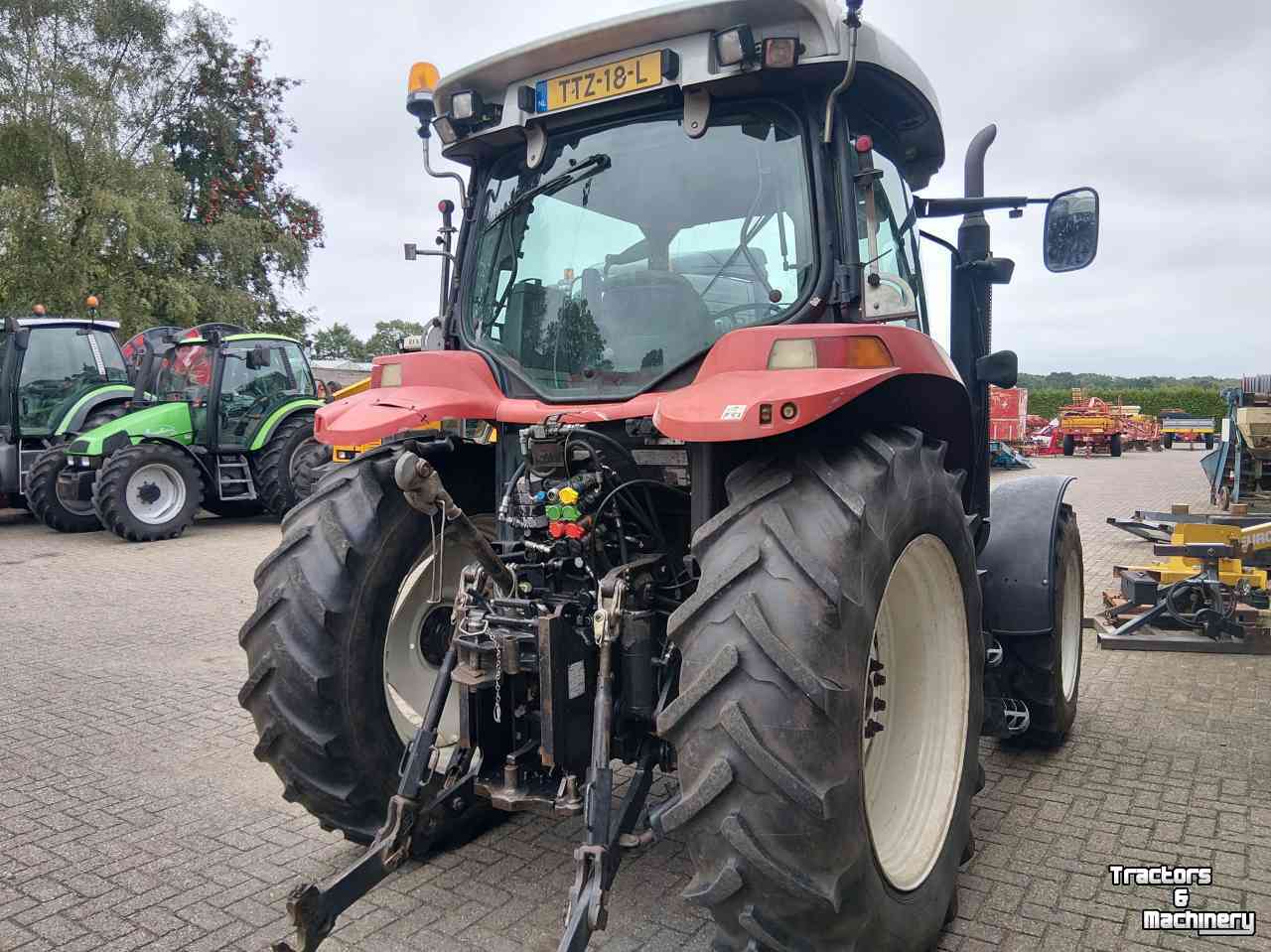 Schlepper / Traktor Steyr 4115 Profi  Fronthef PTO en Kruipversnelling