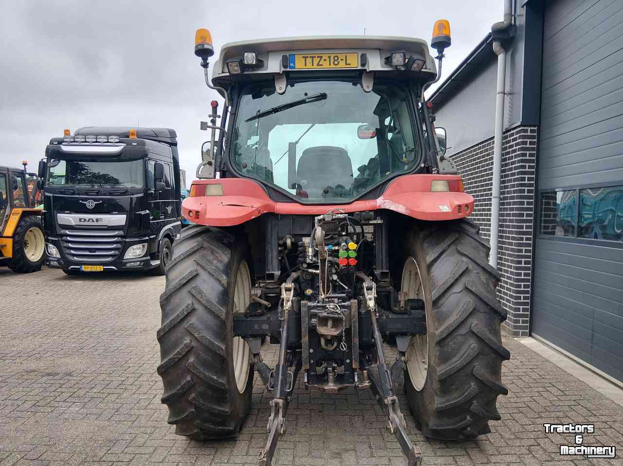Schlepper / Traktor Steyr 4115 Profi  Fronthef PTO en Kruipversnelling