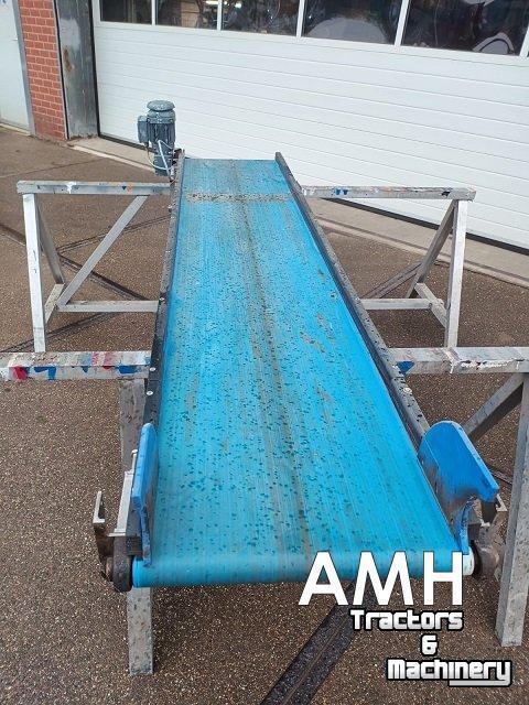 Förderband  Vlakke band 2400x500 TRANSPORTBAND VLAKKE BAND FLAT BELT CONVEYOR BELT FLACHBAND FÖRDERBAND