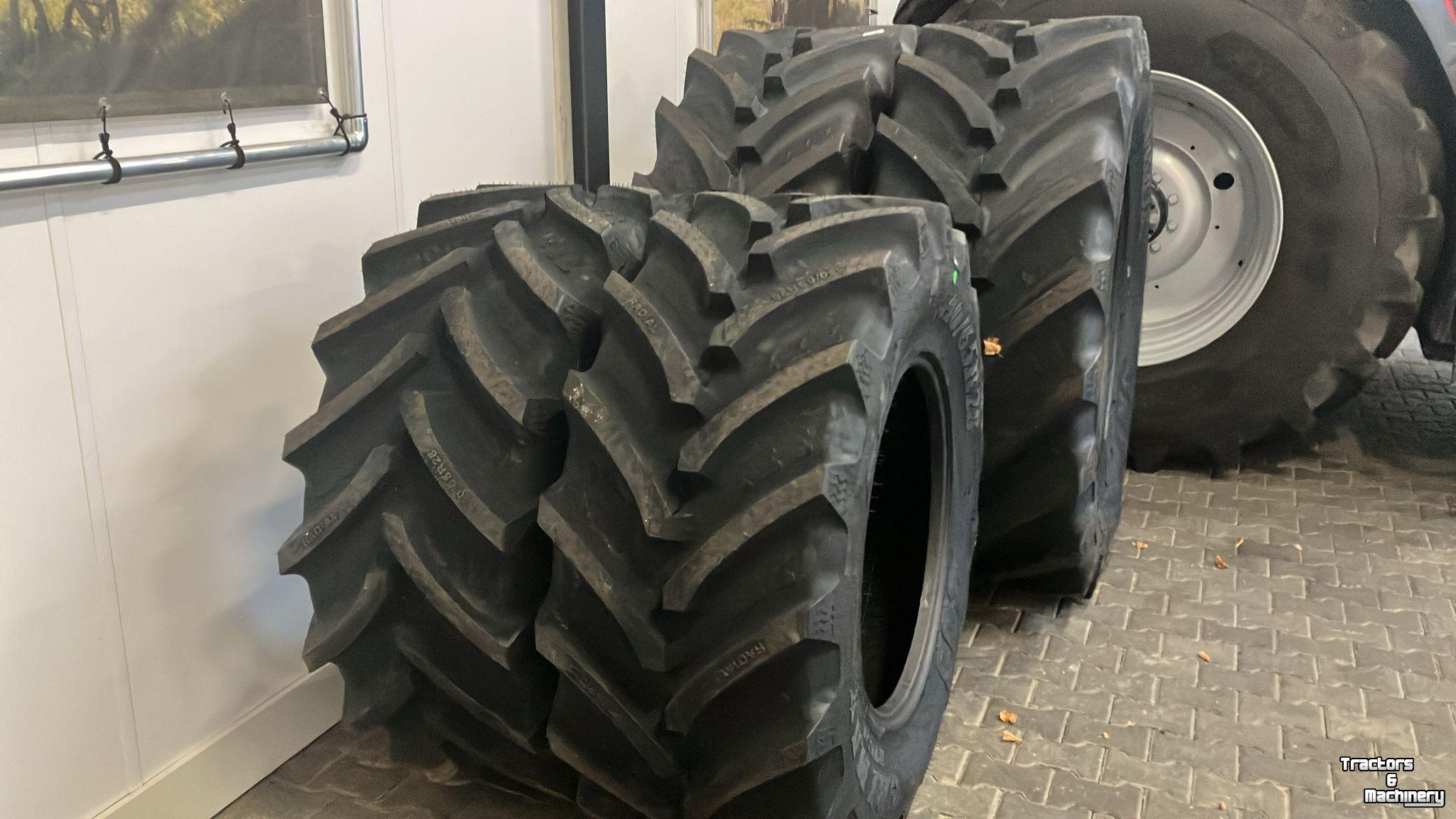 Räder, Reifen, Felgen & Distanzringe BKT 540/65R28 en 650/65R38