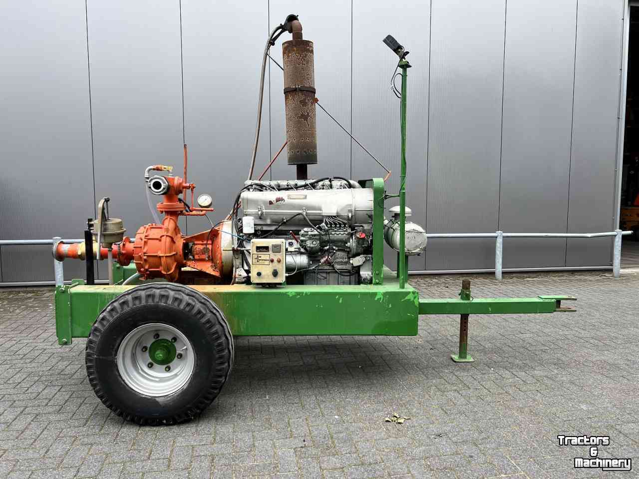 Stationäre Motor/Pump set Deutz Deutz F6L913 - Landini FMS 80/3
