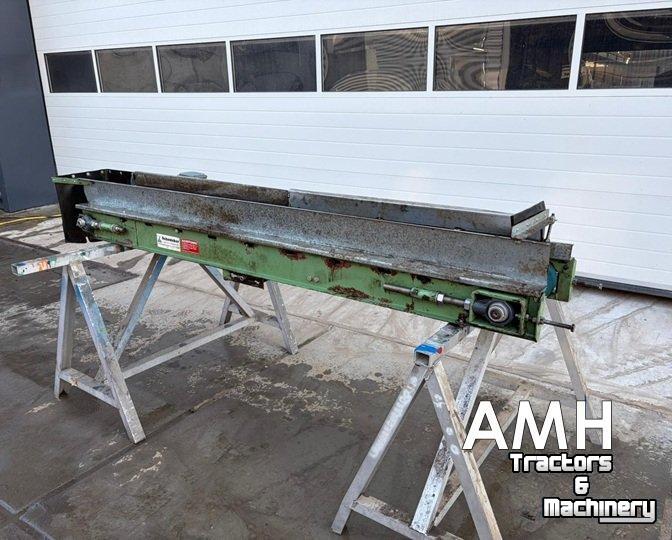 Förderband Schomaker 2160X310 TRANSPORTBAND VLAKKE BAND FLAT BELT CONVEYOR BELT FLACHBAND FÖRDERBAND