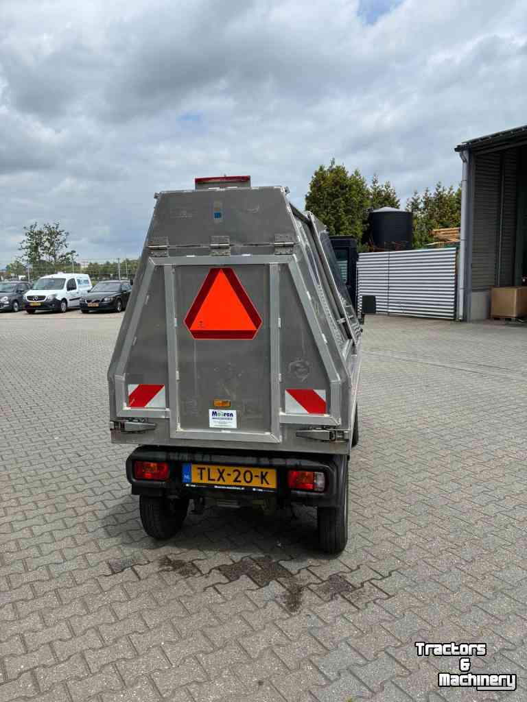 Sonstiges Rasen- und Grundstückspflegemaschinen und Zubehör Goupil G4 elektrische wagen met afval container