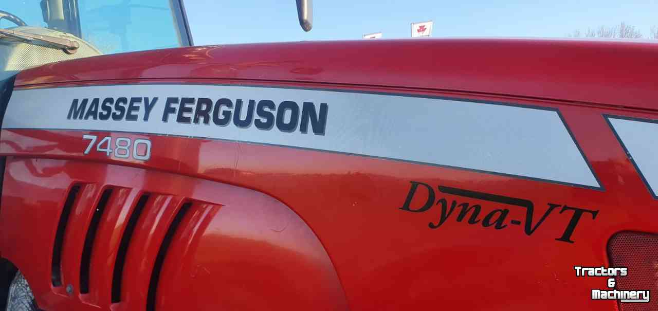 Schlepper / Traktoren Massey Ferguson 7480 Tier III SISU