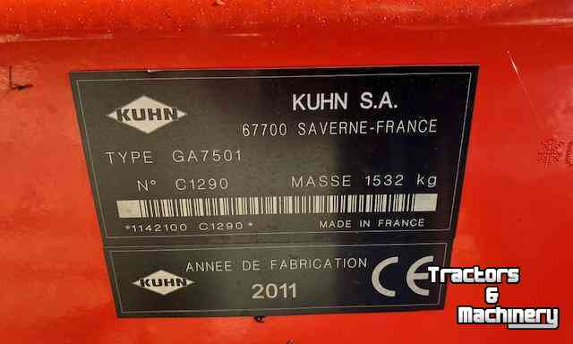 Schwader Kuhn GA 7501 Hark
