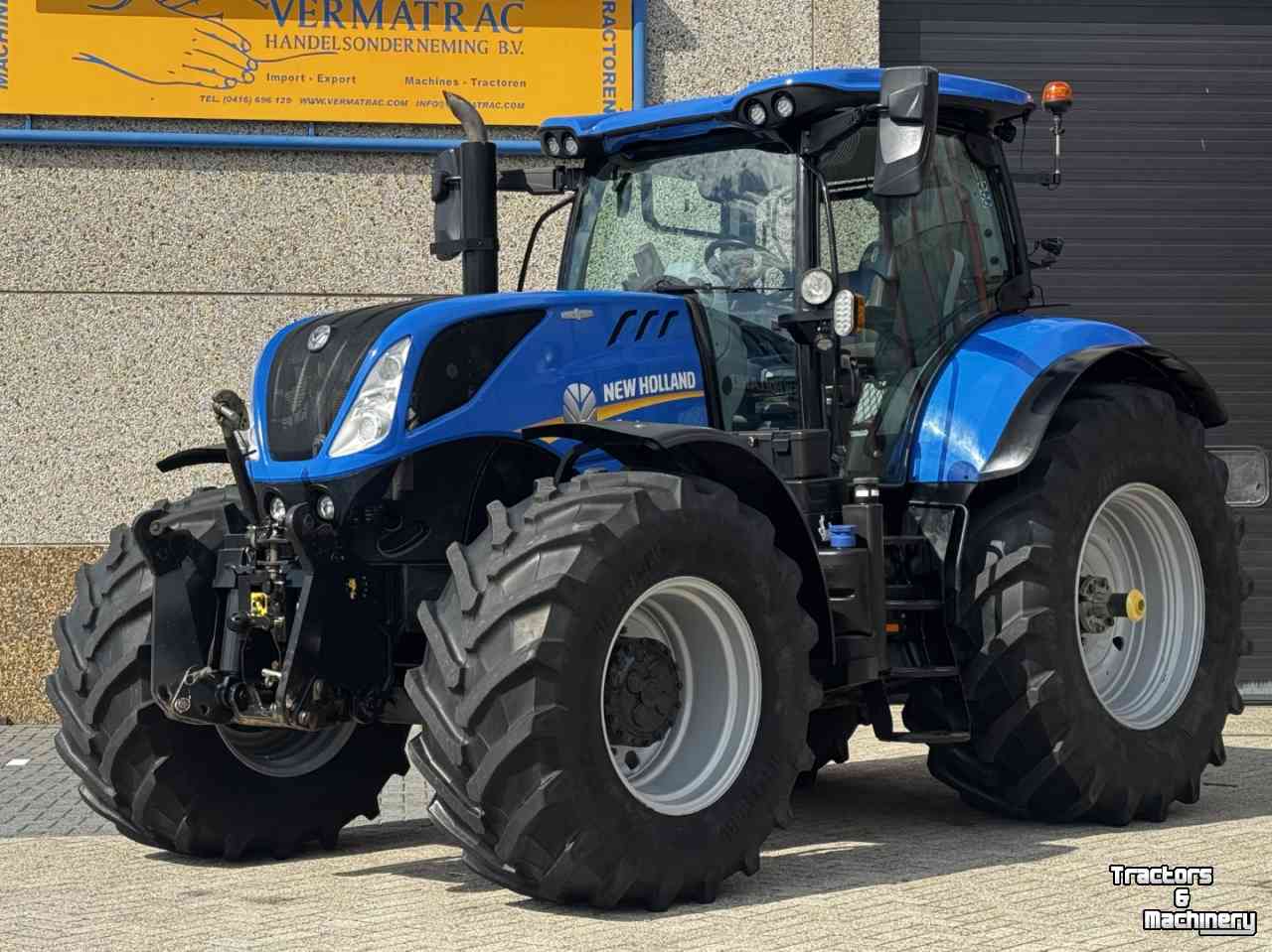 Schlepper / Traktor New Holland T7.270AC Stage V Fronthef +pto Lucht  GPS  4407u